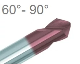 NC befúró  60-90°