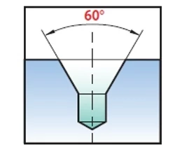 Központfúró A alak