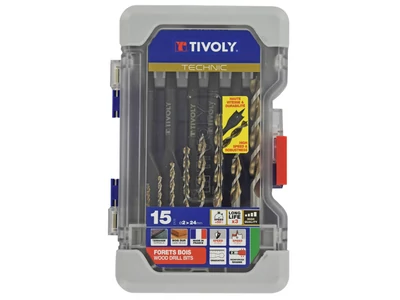 15 részes fafúró készlet 15 részes fafúró készlet