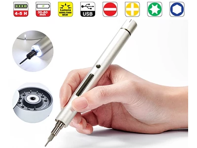 Akkus precíziós csavarhúzó - 15 részes Akkus precíziós csavarhúzó - 15 részes