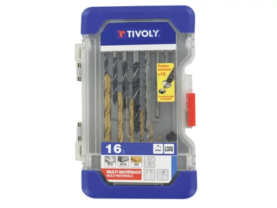 16 részes vegyes fúrókészlet 16 részes vegyes fúrókészlet