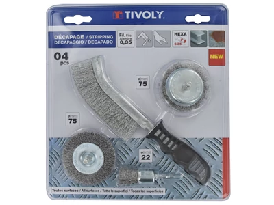 Drótkorong készlet fémhez 4 részes Drótkorong készlet fémhez 4 részes