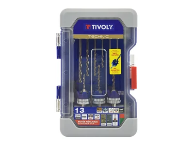 Fúró- és süllyesztőkészlet 13db HEXA